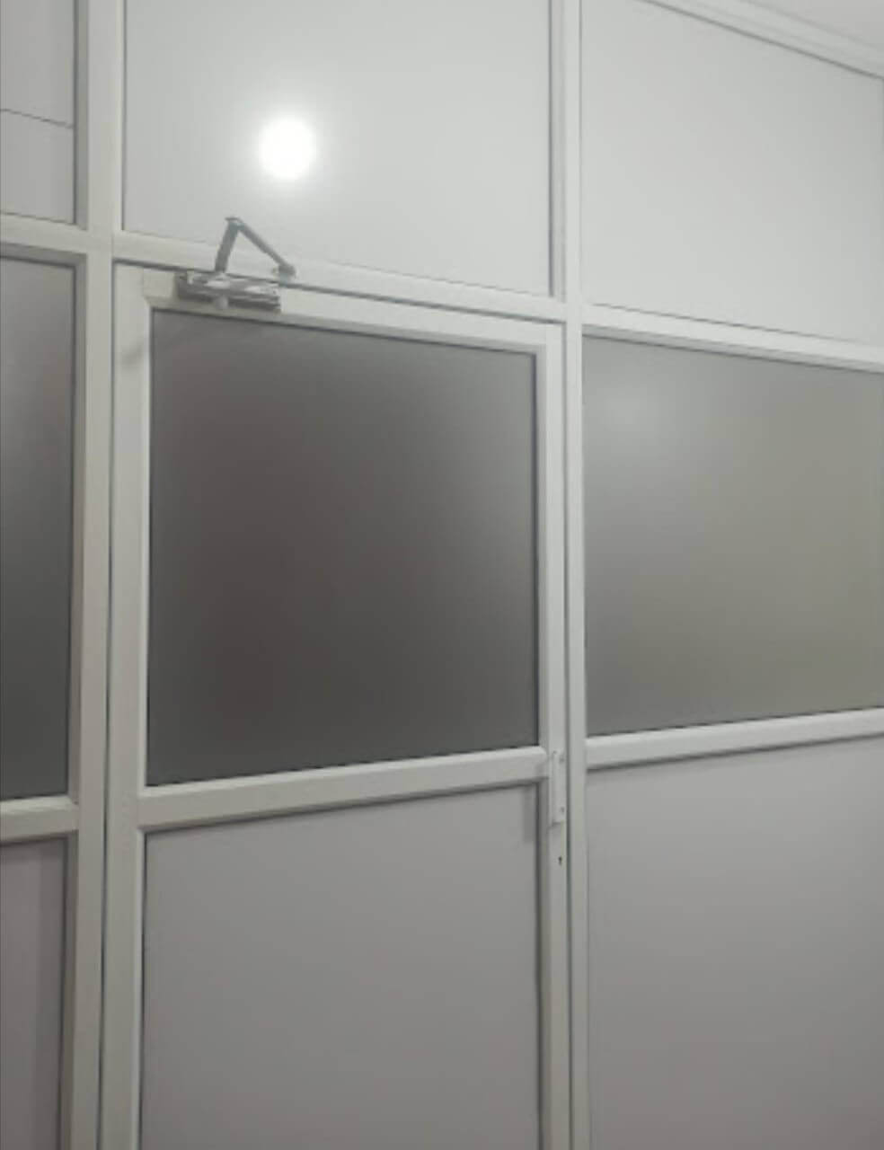 Glass and Board Door and Partition