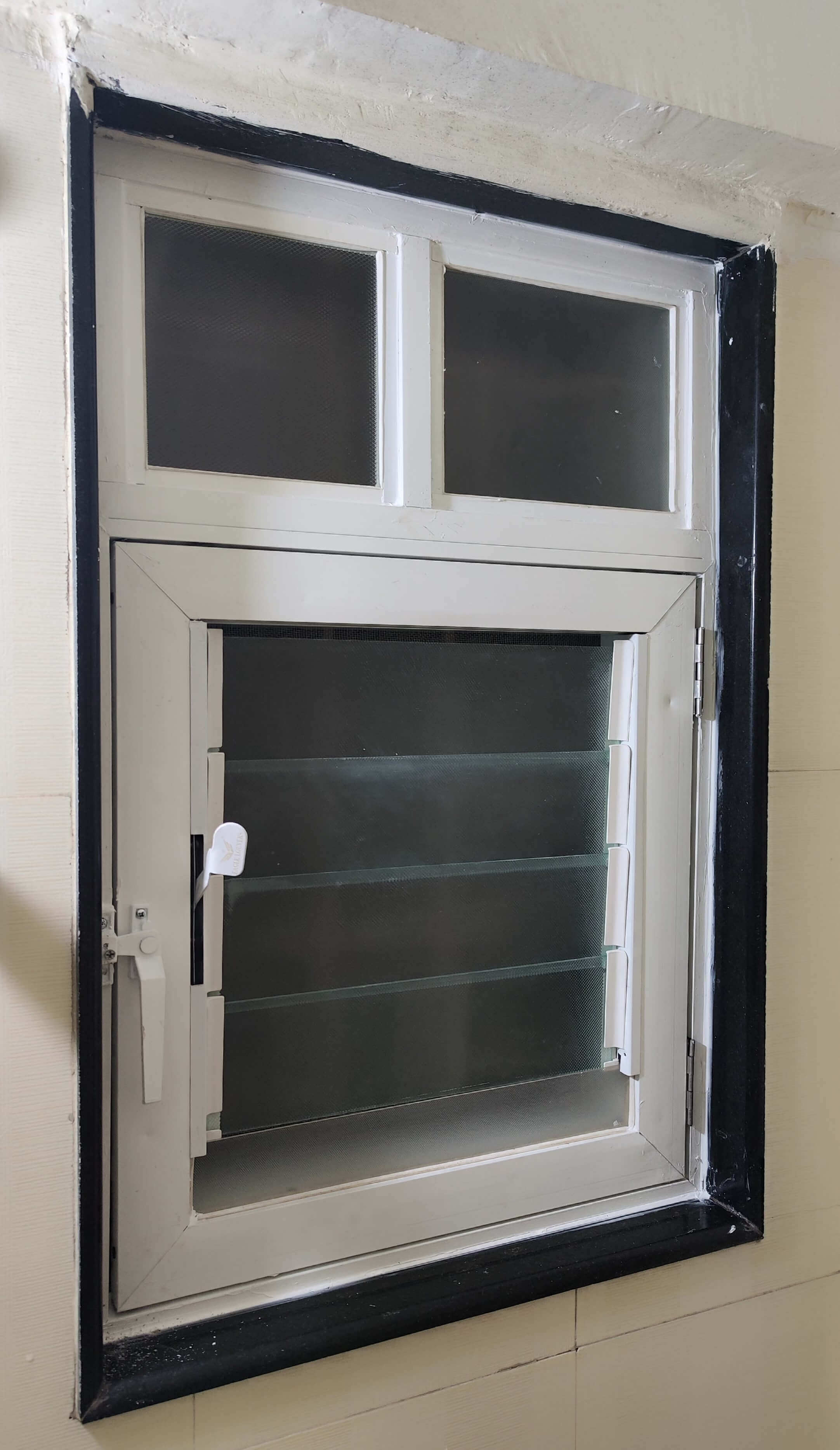 Openable Bathroom Louvers